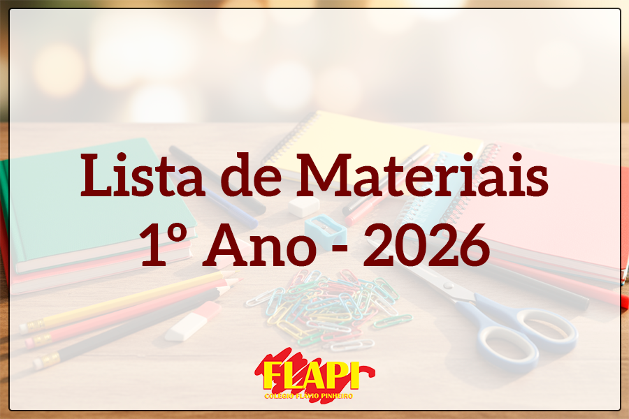 LISTAS DE MATERIAIS 2026 - 1º Ano