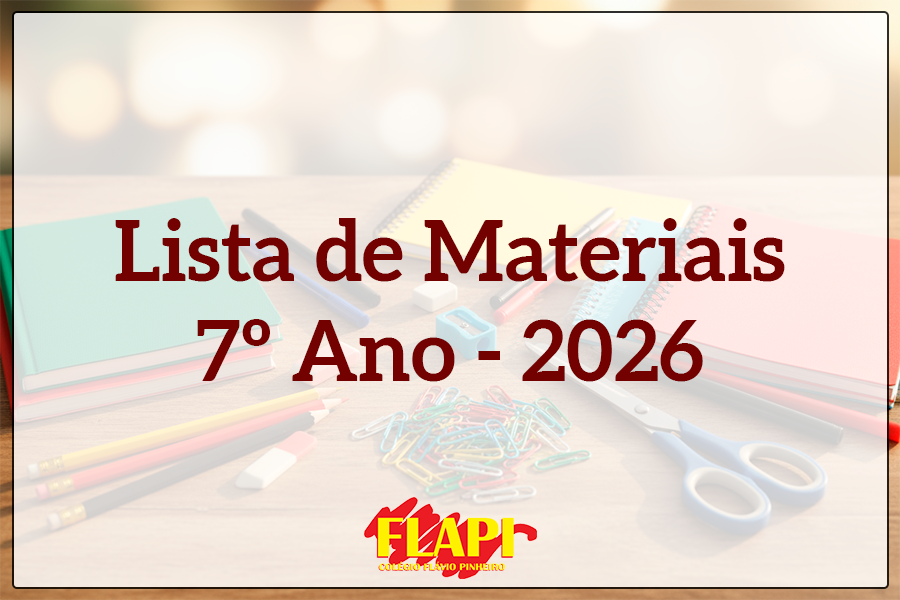 LISTAS DE MATERIAIS 2026 - 7º Ano