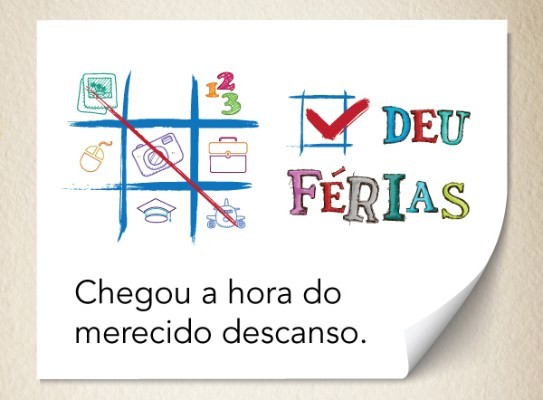Boas férias a todos! 